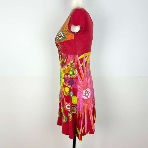 Desigual red summer dress - Picture 4 of 7